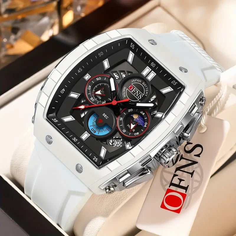 High-Quality 'S Waterproof Watches, Luxury Quartz Chronograph Timepieces, Luminous Calendar Watches For, Stylish Business Watches For, Perfect Gifts for Holidays And Birthdays
