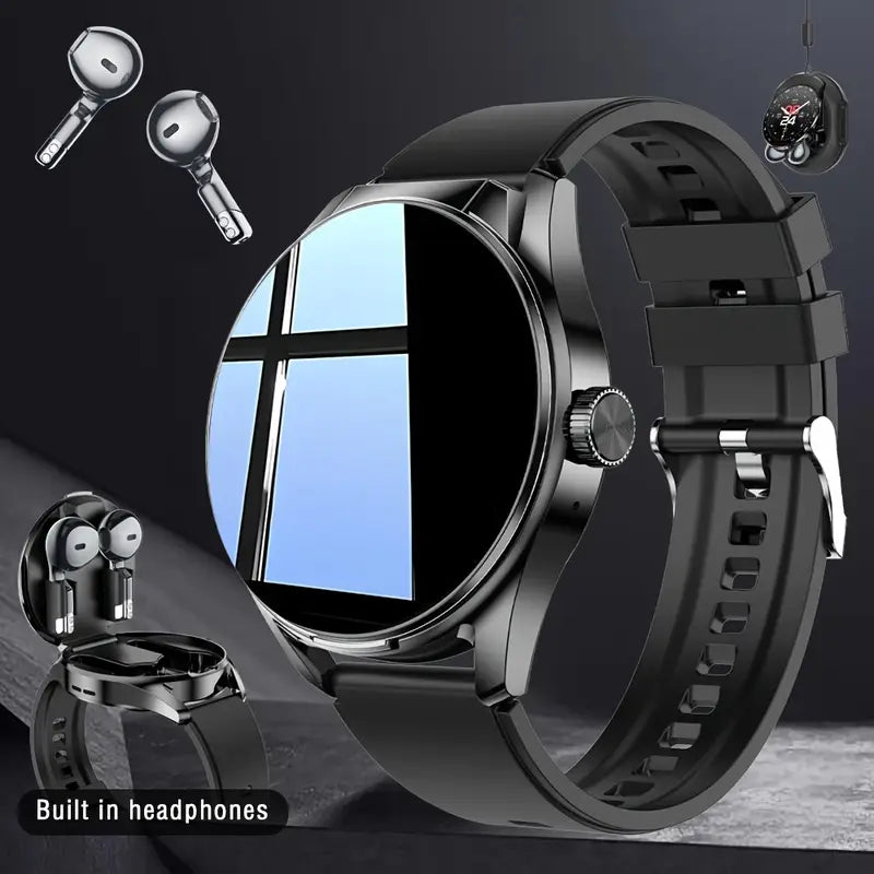 2025 Latest Smart Watch 2-in-1 Earphone Watch, Leisure Digital Sports, Multiple Dials, Multiple