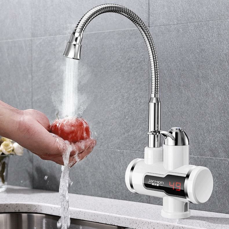 Instant Electric Water Heater Faucet with LED Temperature Display – Fast Heating Tap for Kitchen & Bathroom